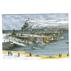 PORT ERIN - PACK OF 5 CHRISTMAS CARDS XMO13